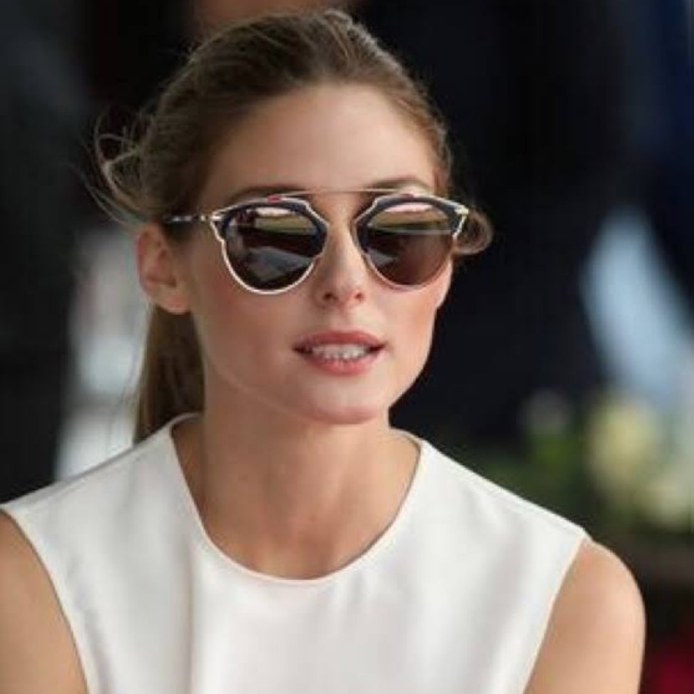 Dior SoReal Sunglasses Rose-gold and Navy blue